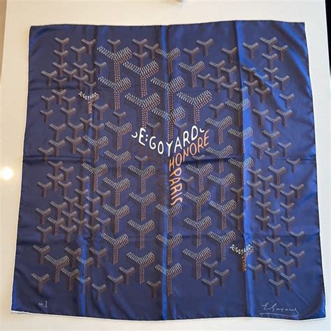 goyard handkerchief|goyard silk scarf.